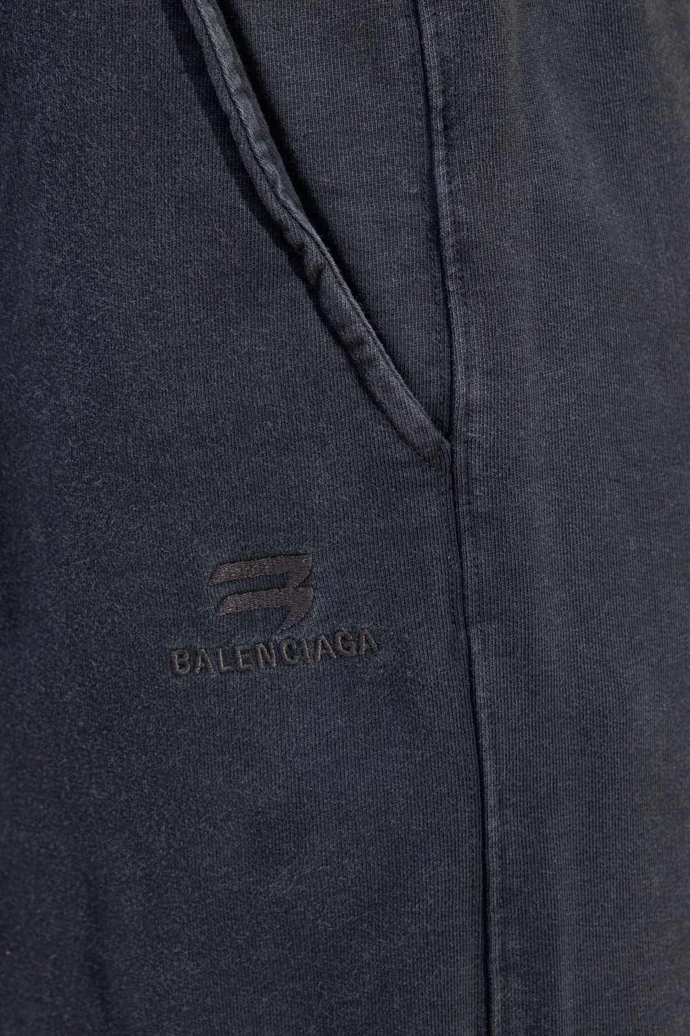 WEEKDAY Jeans Lash blu - Sweatpants with logo Balenciaga